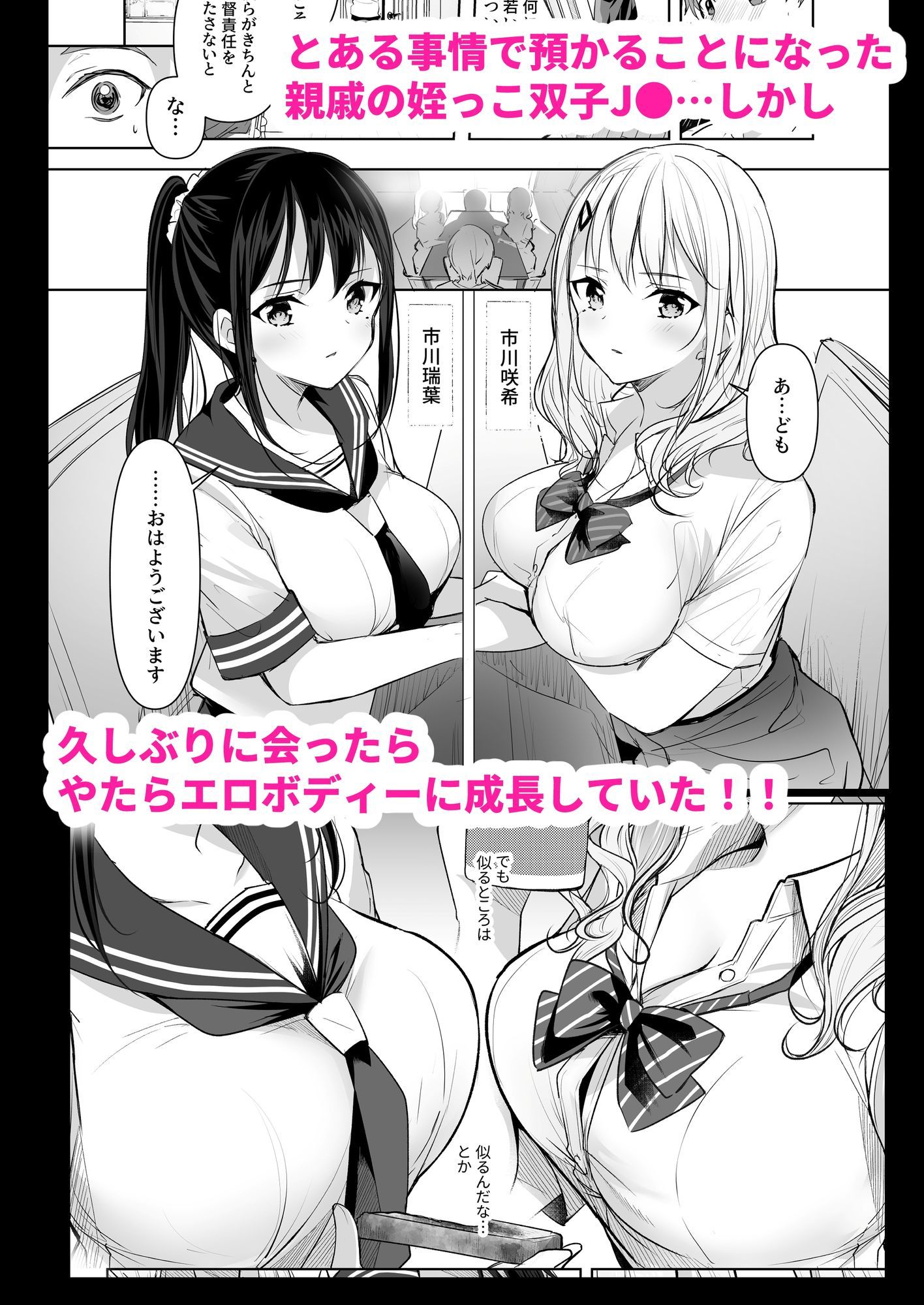 僕の姪は巨乳でビッチな双子JK〜弄ばれる性活事情〜 無料試し読み 2