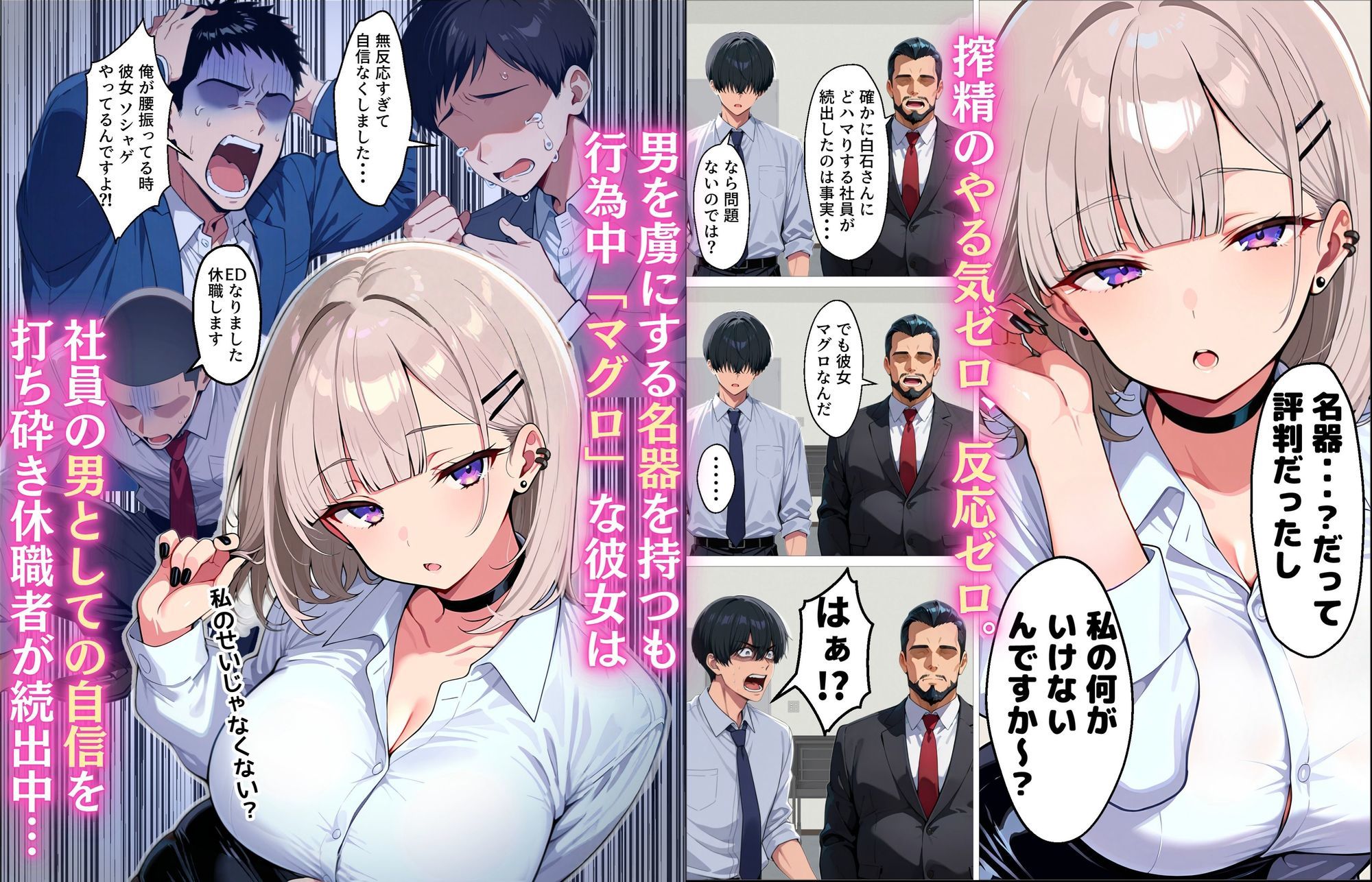 新卒のダウナーギャルが「だる…」って言いながら搾精してくれる話 無料試し読み 2