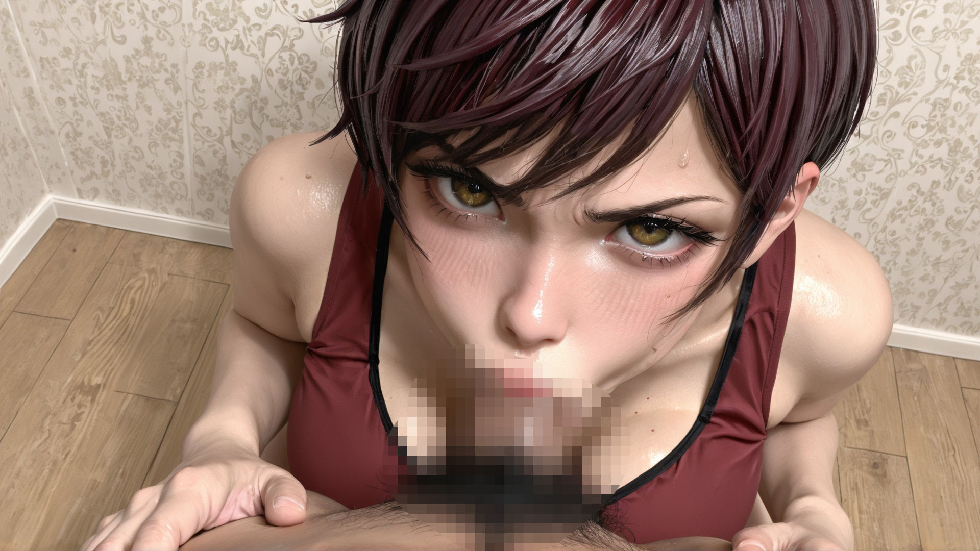 アリジゴク Part2 〜人妻専用24hフィットネス 種付け中出しされた巨乳人妻の末路〜 無料試し読み 1