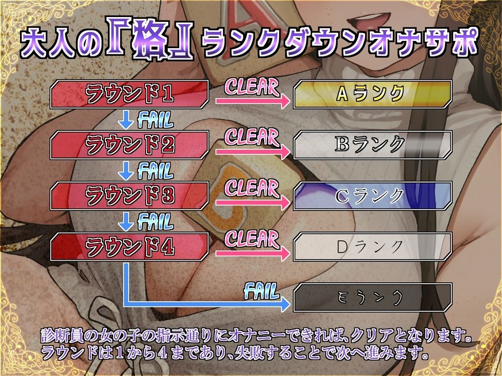 大人の『格』ランクダウンオナサポ  雑魚マゾ蟻地獄診断 無料試し読み 7
