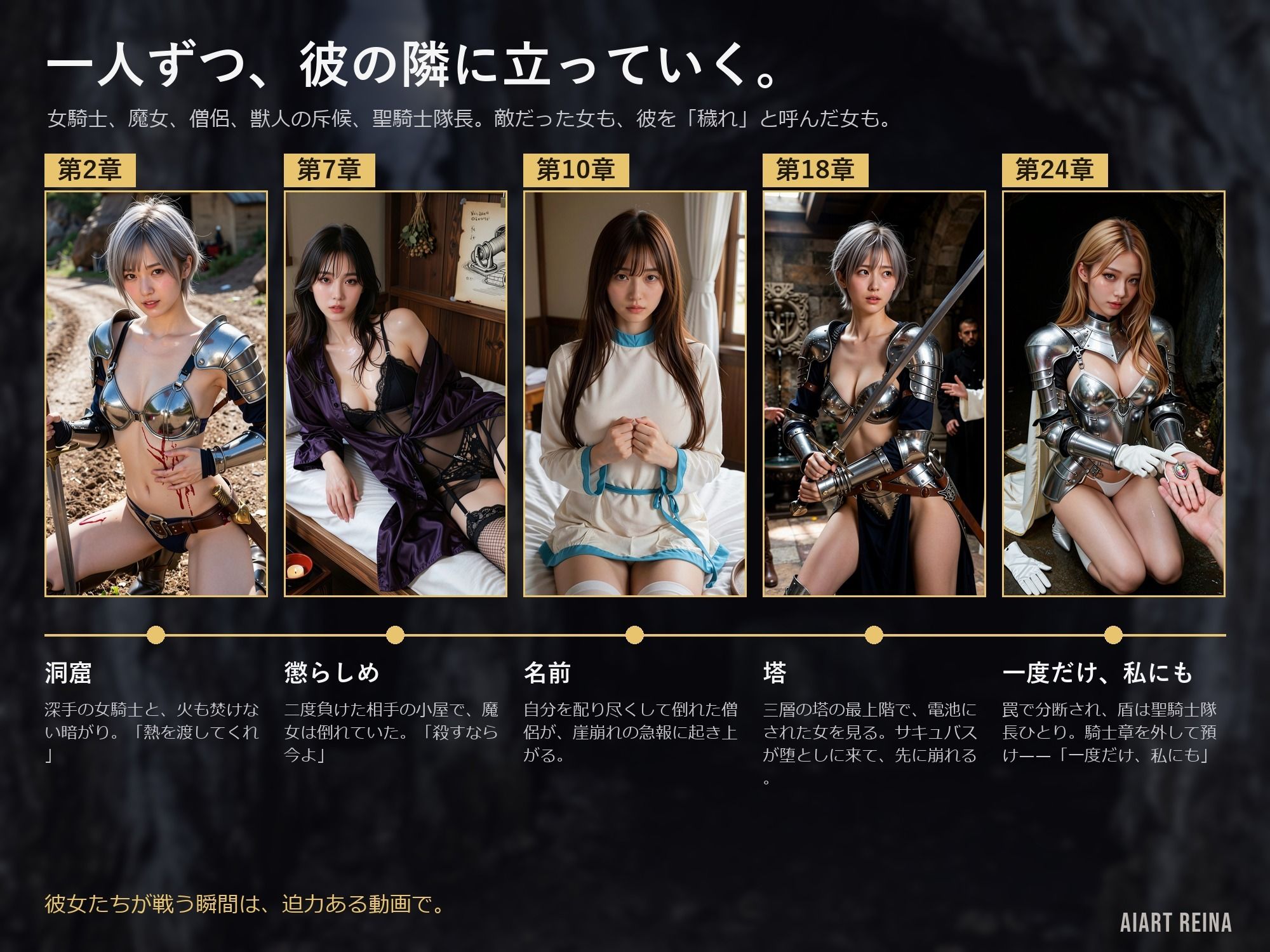 史上最弱の召喚者 〜絶頂させるほど強くなる異世界ハーレム〜 第一話＜ノベルゲーム＞（実写系） 無料試し読み 5