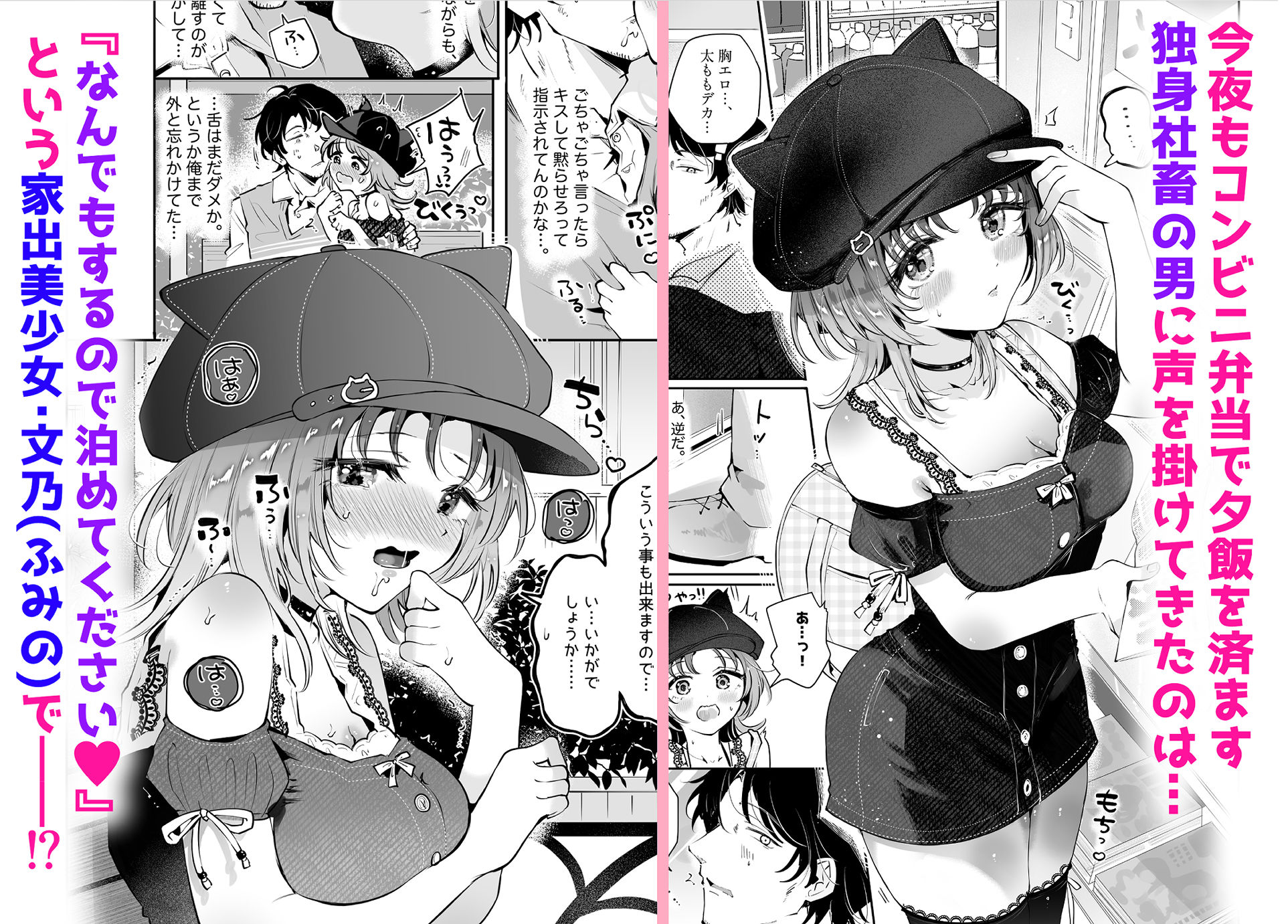 家出美少女〇〇を生オナホとして飼う話〜迷い猫の拾い方〜 無料試し読み 1
