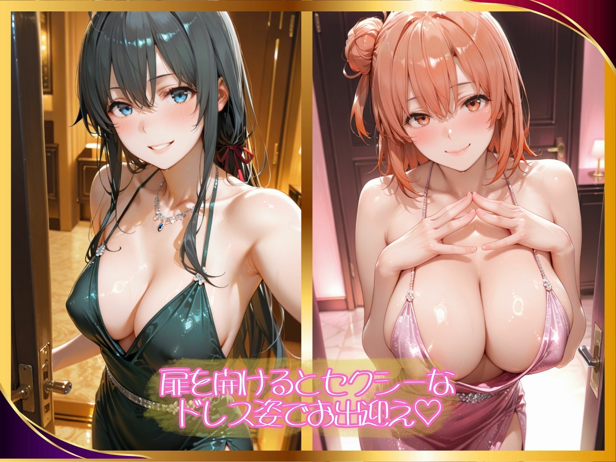 【高級風俗嬢】濃厚ご奉仕 〜や●り俺の青●ラブコメはまち●っている。 雪●下 ●乃＆由●ヶ浜 結●〜 無料試し読み 1