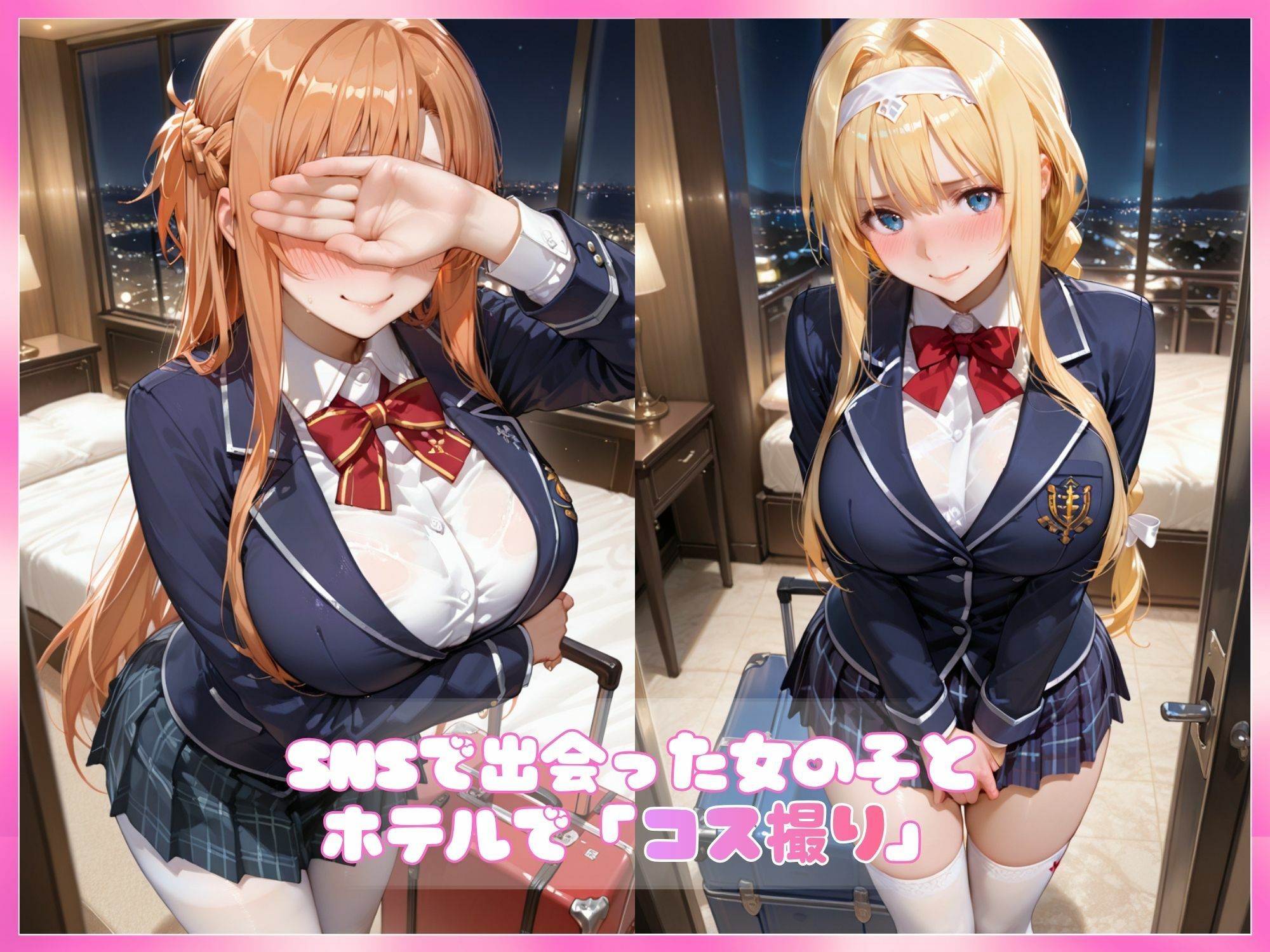 コスプレ撮るだけの約束だったのにオフパコされちゃった。 【〜あ○な＆ア○ス〜】 無料試し読み 1